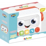 Ραδιοφωνάκι Luna Toys που ηχογραφεί με μουσική και φως 22x7x17,8 εκ.