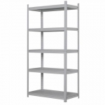 ΡΑΦΙΕΡΑ ΝΕΧΤDECO 32811 λευκή μεταλλική ενισχυμένη με 5 ράφια (Υ183x91,5x45,7εκ.)