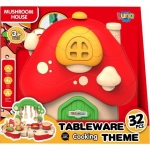 Βαλιτσάκι Μανιτάρι Κουζινικά Luna Toys Σετ 32 Τμχ., 27x13,5x24 εκ.