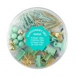 ΣΕΤ ΓΡΑΦΕΙΟΥ i-TOTAL XL3003 Πράσινο Pastel (ΣΥΝΔΕΤΗΡΕΣ-ΠΙΑΣΤΡΕΣ-ΚΑΡΦΙΤΣΕΣ)