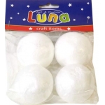 ΜΠΑΛΕΣ ΦΕΛΙΖΟΛ 60ΜΜ. 4ΤΕΜ. LUNA 0601633