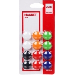 ΜΑΓΝΗΤΕΣ DELI ΔΙΑΦΟΡΑ ΧΡΩΜΑΤΑ 12ΤΕΜ.