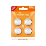 ΜΠΑΤΑΡΙΑ ΛΙΘΙΟΥ MEDIARANGE CR-2025 /4τμχ