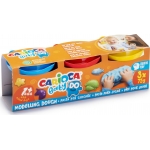 Πλαστοζυμαράκια Carioca Baby 43179 σετ 3τμχ Χ 75gr. (1+ Ετών)
