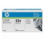 TONER HP Q7553XD (53XD) DUAL PACK