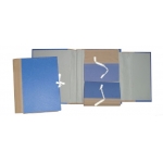 ΝΤΟΣΙΕ ΚΟΡΔΟΝΙ 25Χ35Χ8εκ. ΜΕ ΑΥΤΙΑ ΜΠΛΕ