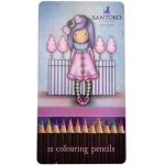 ΞΥΛΟΜΠΟΓΙΕΣ SANTORO GORJUSS 12τμχ (σε μεταλλικό κουτί) SUGAR PLUM  217133