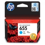 ΜΕΛΑΝΙ HP 655 CYAN (CZ110A)