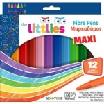 ΜΑΡΚΑΔΟΡΟΙ ΧΟΝΤΡΟΙ THE LITTLIES 12τμχ. 646034