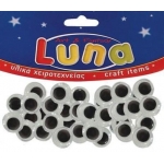 ΜΑΤΑΚΙΑ ΣΤΡΟΓΓΥΛΑ ΚΙΝΟΥΜΕΝΑ 12ΜΜ 100ΤΕΜ LUNA 000601845