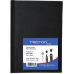 SKETCH BOOK METRON ART 10x15cm 110Φ. 100gr ΜΑΥΡΟ
