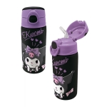 Παγούρι Kuromi Sketch 252411 Ανοξείδωτο με Καλαμάκι 500ml