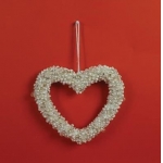 ΚΑΡΔΙΑ ΑΠΟ ΦΕΛΙΖΟΛ ΜΕ GLITTER 20εκ.