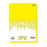 ΧΑΡΤΟΝΙΑ SKAG ZAZOO A4 160gr. 100φ. ΚΙΤΡΙΝΟ