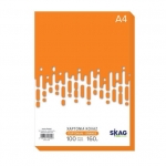 ΧΑΡΤΟΝΙΑ SKAG ZAZOO A4 160gr. 100φ. ΠΟΡΤΟΚΑΛΙ