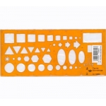 ΣΤΕΝΣΙΛ PARALLILO ΓΕΩΜΕΤΡΙΚΩΝ ΣΧΗΜΑΤΩΝ Νο 804