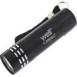 Φακός Well LED Compact μαύρος TORCH-COMPACTBK-WL