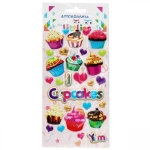 ΑΥΤΟΚΟΛΛΗΤΑ 10X22εκ. THE LITTLIES Cupcakes 646982
