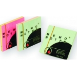 NOTES MEMO 76X76mm ΠΟΛΥΧΡΩΜΑ (100Φ.)