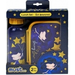 ΔΟΧΕΙΟ ΦΑΓΗΤΟΥ + ΠΑΓΟΥΡΙ ΑΛΟΥΜΙΝΙΟΥ ΣΕΤ MUST MY SHINY STAR 584551