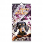 ΗΜΕΡΟΛΟΓΙΟ ΤΟΙΧΟΥ ΑΓΑΠΩ ΕΝΑ ΣΚΥΛΑΚΙ 17Χ33εκ.