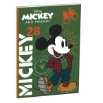 ΤΕΤΡΑΔΙΟ ΚΑΡΦΙΤΣΑ GIM 17X24 MICKEY 340-85400