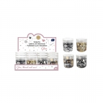 ΠΟΥΛΙΕΣ INTERDRUK 376572 377920 Glam 30gr. (4 σχεδια)