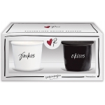 Κούπες Εσπρέσο (Σετ 2) - Γλυκός/Σκέτος (ΡΕΝΕ) ΧΑΡΤΙΝΗ ΠΟΛΗ