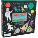 POP-OUT ΣΚΗΝΙΚΟ FLOSS & ROCK με παζλ 20τμχ. “Διάστημα” (43P6376)