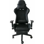 ΚΑΡΕΚΛΑ ΝΕΧΤ 13829 gaming μαύρη τροχήλατη Υ124x52x47,5εκ