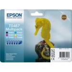 ΜΕΛΑΝΙ EPSON T0487 MULTIPACK 6 COLORS