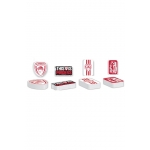 Γόμα - Ολυμπιακός Μπάσκετ 4 (4 σχέδια)