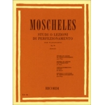 Ricordi Moscheles - Studi o lezioni de perfezionamento per pianoforte op. 70 Παρτιτούρα για Πιάνο