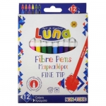 ΜΑΡΚΑΔΟΡΟΙ ΛΕΠΤΟΙ LUNA 12τμχ. 0620181