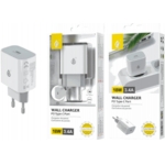 ΦΟΡΤΙΣΤΗΣ ΧΩΡΙΣ ΚΑΛΩΔΙΟ 3.4Α/18W TYPE C NA0245 ΛΕΥΚΟΣ