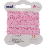 Κορδέλα ροζ μαργαρίτες 1,8 εκ x 3 μέτρα (27795)