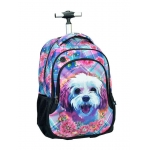 ΤΣΑΝΤΑ TROLLEY Back me up Love Dog 357-16074