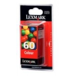 ΜΕΛΑΝΙ LEXMARK 60 COLOUR 17G0060E