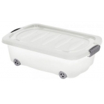 Kουτί αποθήκευσης 24ltr Υ17.5x60x38εκ. με ρόδες (35695)