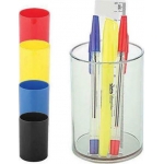 Μολυβοθήκη στρόγγυλη Ark διάφορα χρώματα Υ10xO7,5εκ.