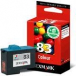 ΜΕΛΑΝΙ LEXMARK 83 COLOUR 18LX042E