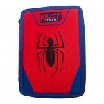 Σχολική Κασετίνα Διπλή Γεμάτη Spiderman Must Team (508823)