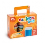 ΔΑΚΤΥΛΟΧΡΩΜΑΤΑ CARIOCA BABY 6 ΧΡΩΜΑΤΩΝ 80ml