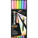ΣΕΤ ΜΑΡΚΑΔΟΡΟΙ BIC Intensity Pastell Dual Tip 503826 (6τμχ)