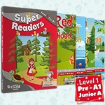 SUPER READERS LEVEL 1 (JUNIOR A) - ΠΑΚΕΤΟ 4 ΠΑΡΑΜΥΘΙΑ + MR3 + GLOSSARY (+ CD)