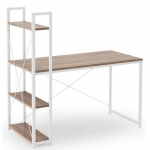 Γραφείο Next 35574 με μεταλλικό σκελετό 120x40xY72-111εκ.