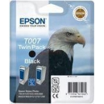 ΜΕΛΑΝΙ EPSON T007 BLACK 2 TEM.