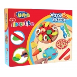 ΠΛΑΣΤΟΖΥΜΑΡΑΚΙ PIZZA 60gr χ 3 ΧΡΩΜΑΤΑ ΜΕ EΡΓΑΛΕΙΑ LUNA 621060