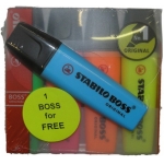 ΜΑΡΚΑΔΟΡΟΣ ΥΠΟΓΡΑΜΜΙΣΗΣ STABILO 4+1 ΔΩΡΟ