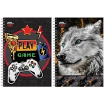 ΤΕΤΡΑΔΙΟ ΣΠΙΡΑΛ 2θεμ. Α4 No Fear Play Game–White Wolf 348-11440